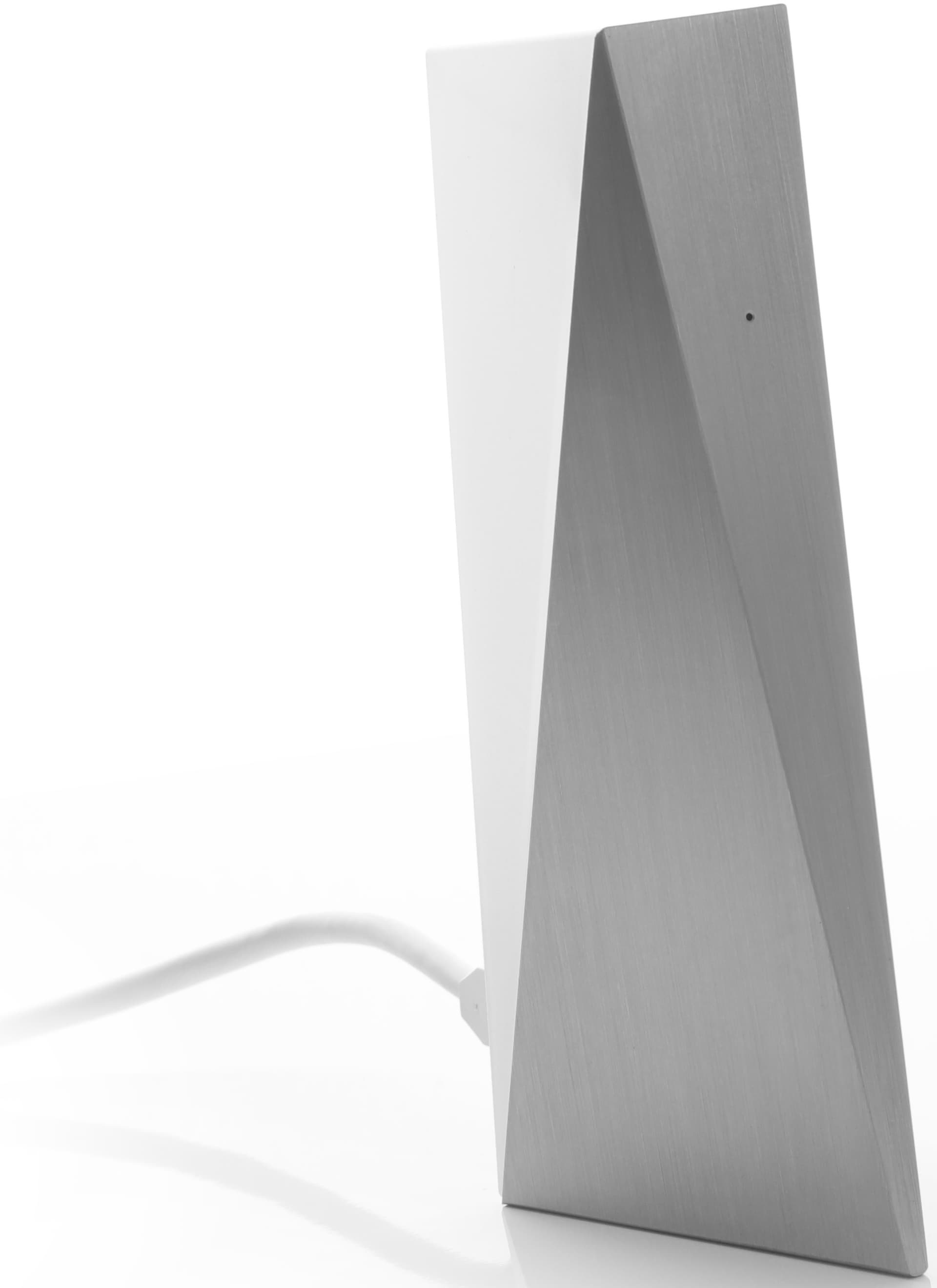 A Starlink satellite-internet router and dish
