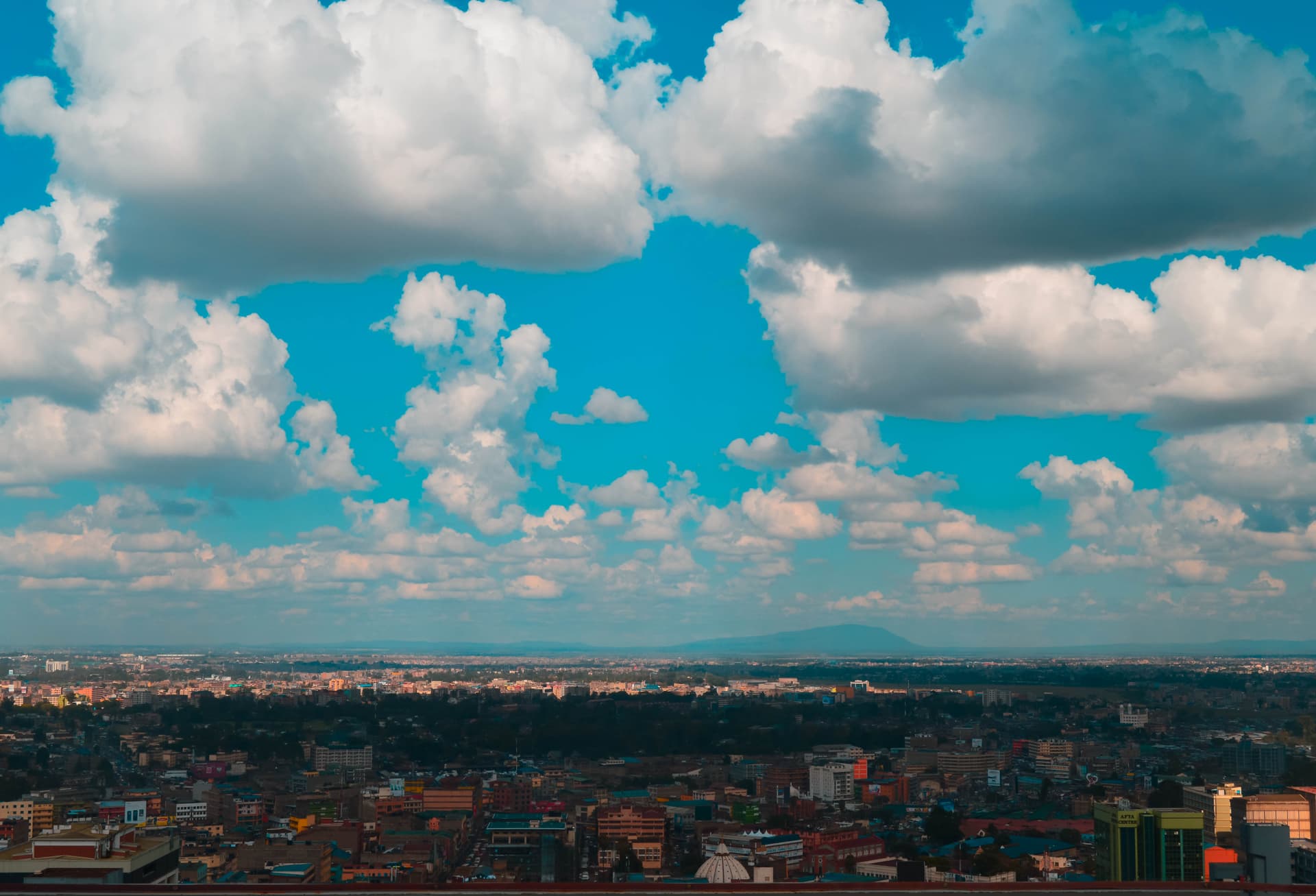 The Nairobi skyline, a hub of African climate-tech investment